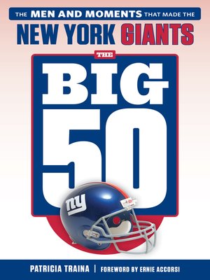 cover image of New York Giants: the Men and Moments that Made the New York Giants